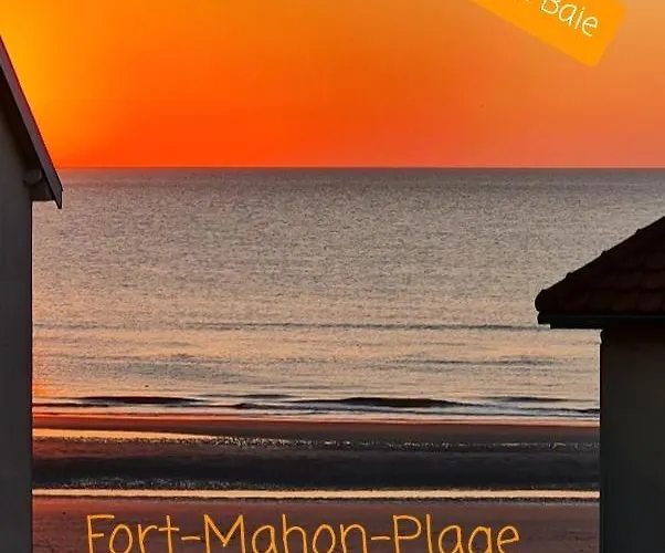 L Ilot De La Baie, Super Studio 4P Face A La Mer, Parking Gratuit, Wifi, Classe 2 Etoiles A Fort Mahon Plage, Baie De Somme